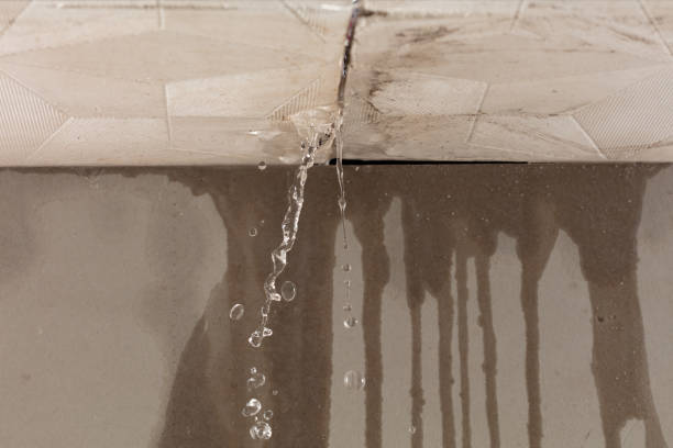 Professional Water Damage Repair technician working in Mill Village, PA
